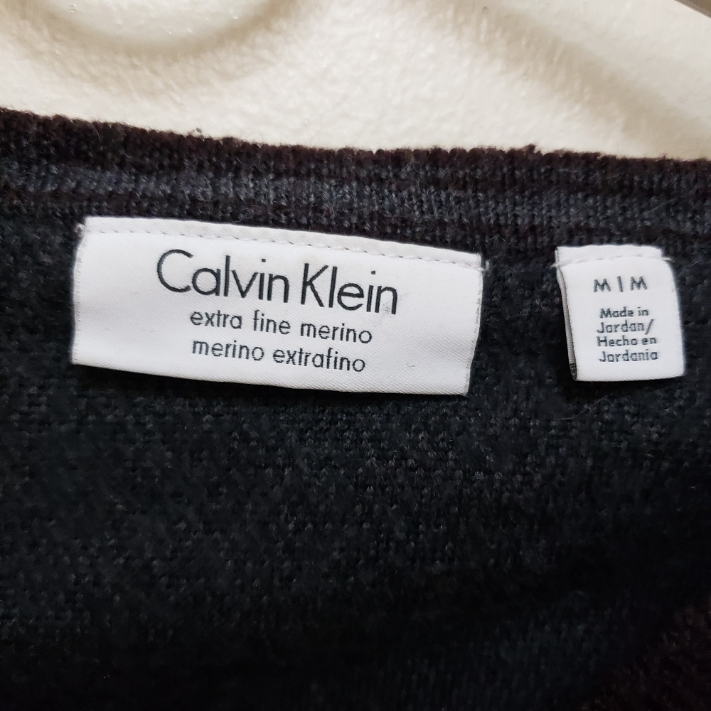 Calvin Klein Extra Fine Merino Sweater - Picture 5 of 7